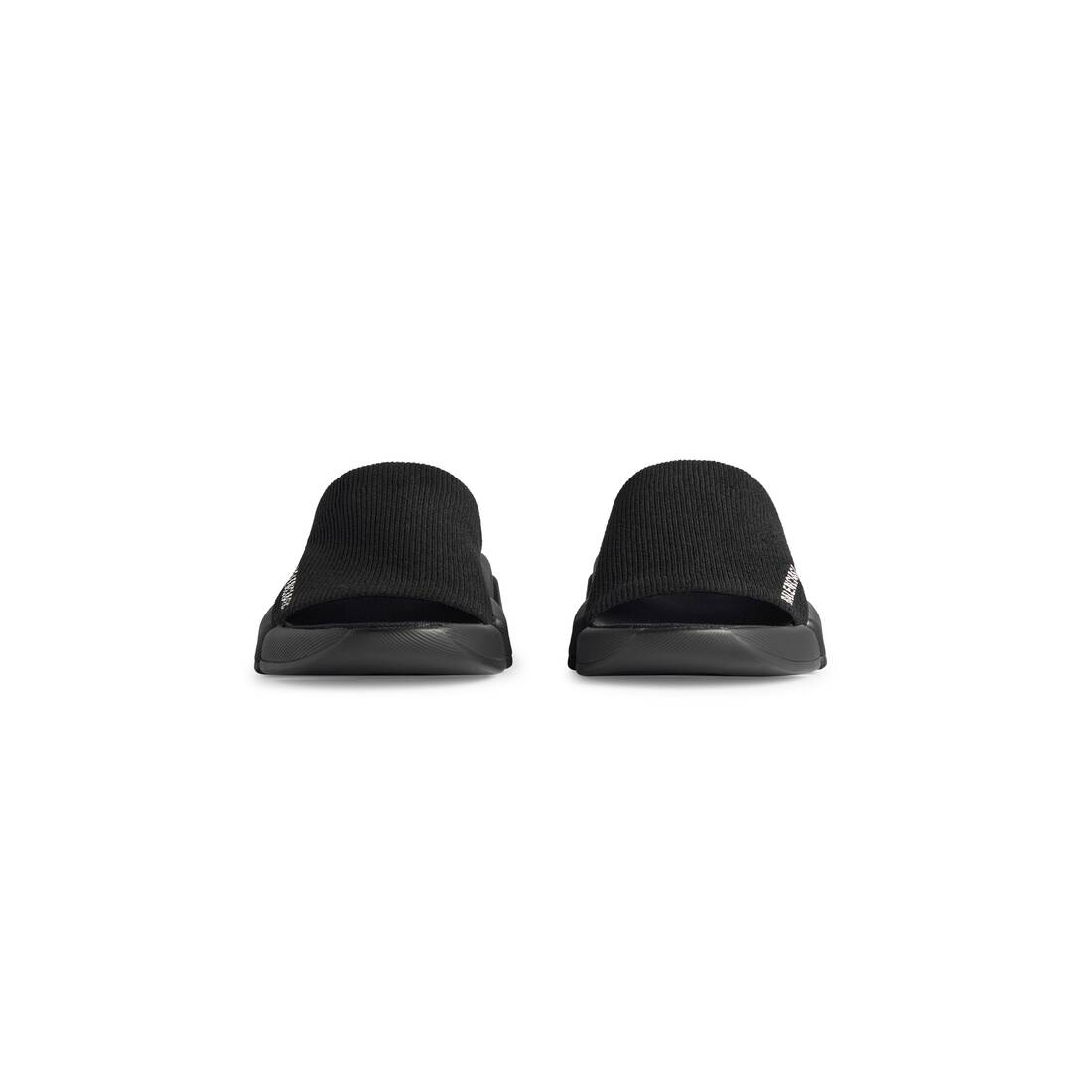 Women’s Speed 2.0 Recycled Knit Slide Sandal in Black - Image 3